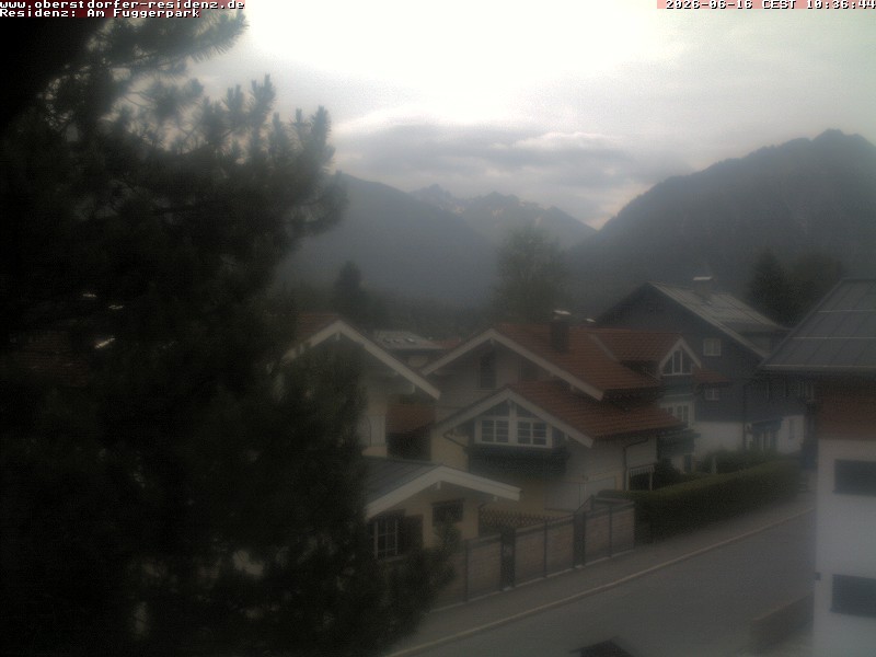 Archiv Foto Webcam Oberstdorfer Residenz