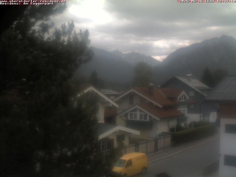 Archiv Foto Webcam Oberstdorfer Residenz