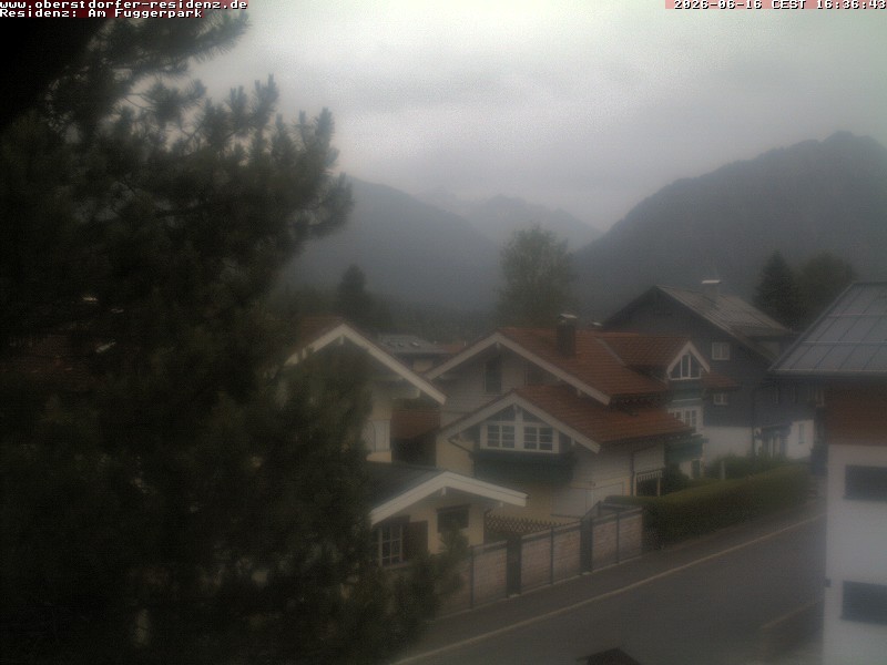 Archiv Foto Webcam Oberstdorfer Residenz