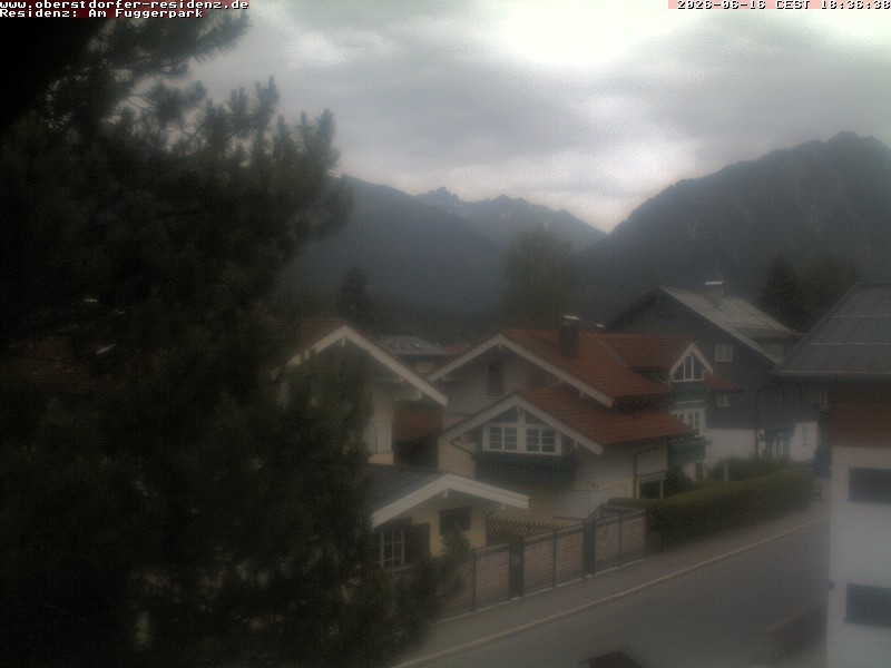 Archiv Foto Webcam Oberstdorfer Residenz