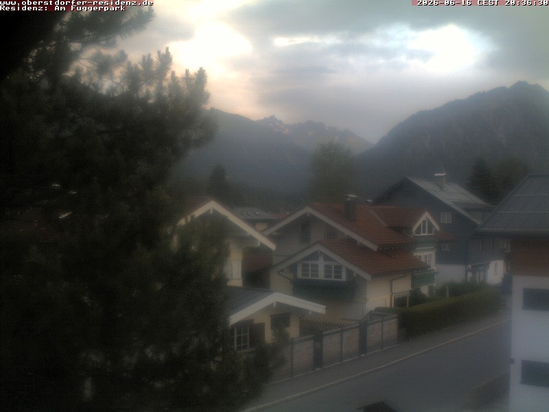 Archiv Foto Webcam Oberstdorfer Residenz