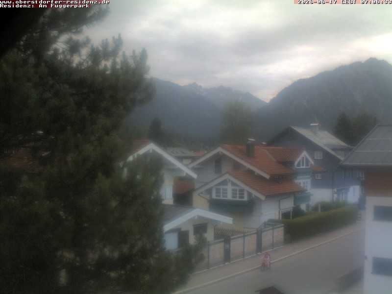 Archiv Foto Webcam Oberstdorfer Residenz