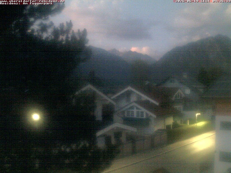 Archiv Foto Webcam Oberstdorfer Residenz