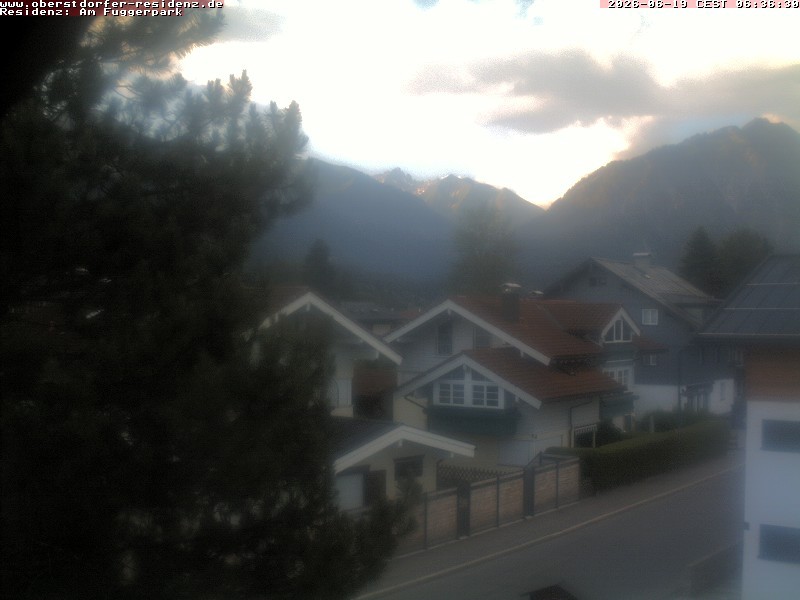 Archiv Foto Webcam Oberstdorfer Residenz