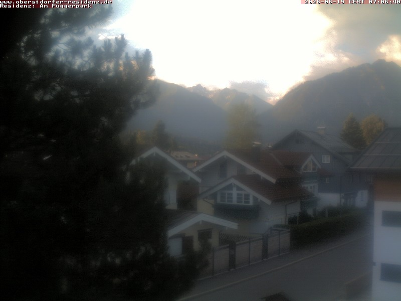 Archiv Foto Webcam Oberstdorfer Residenz