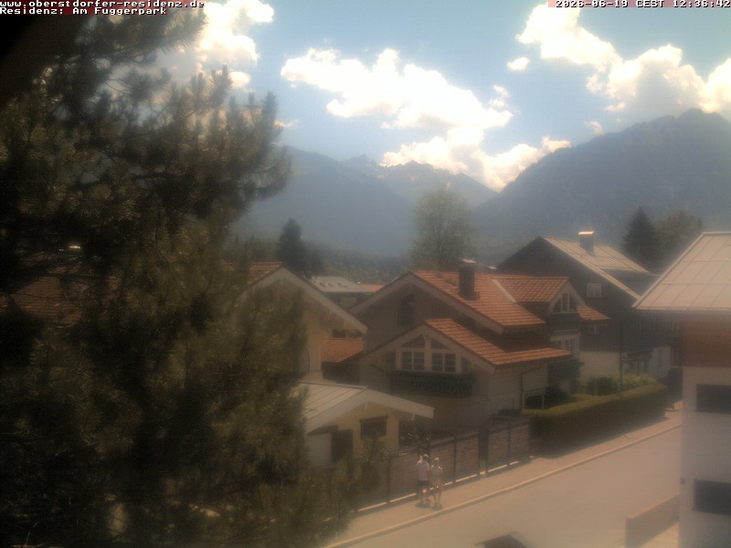 Archiv Foto Webcam Oberstdorfer Residenz