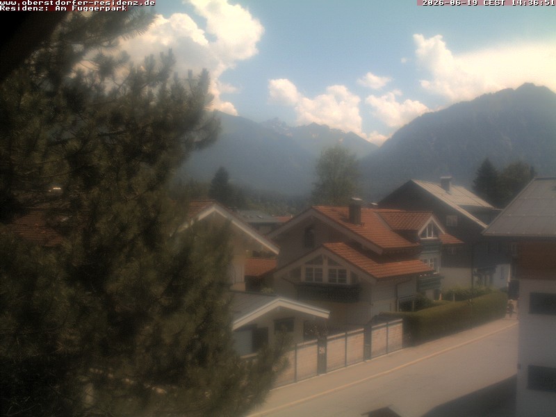 Archiv Foto Webcam Oberstdorfer Residenz