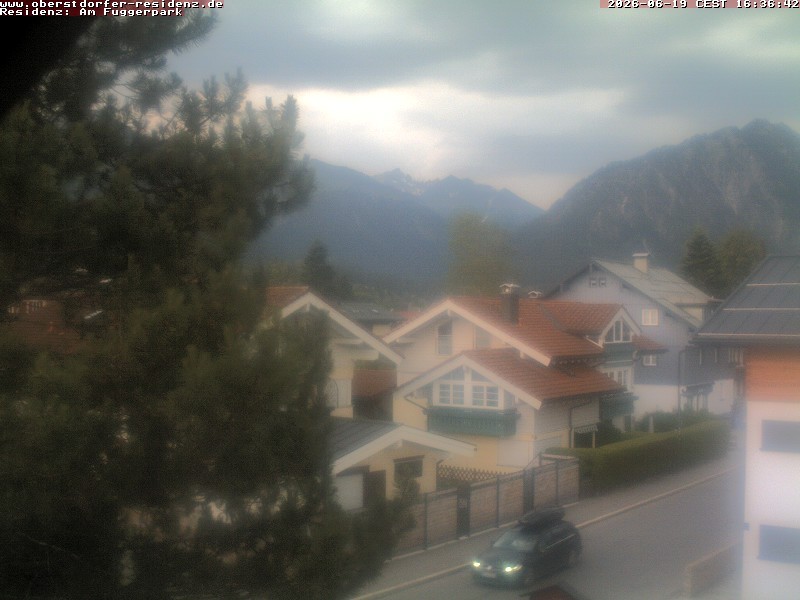 Archiv Foto Webcam Oberstdorfer Residenz