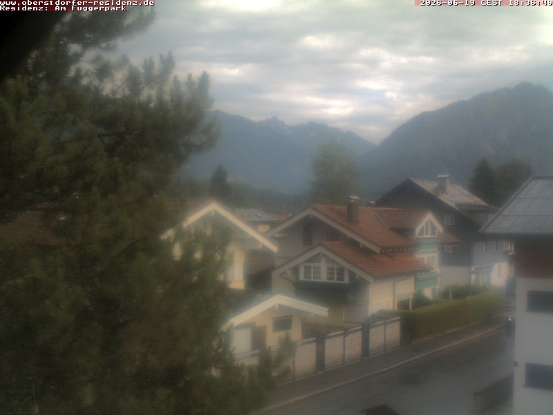 Archiv Foto Webcam Oberstdorfer Residenz