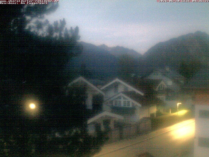 Archiv Foto Webcam Oberstdorfer Residenz
