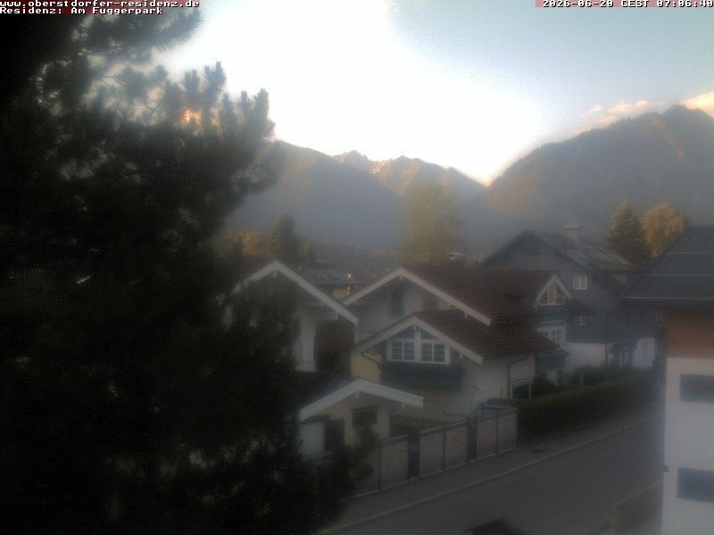 Archiv Foto Webcam Oberstdorfer Residenz