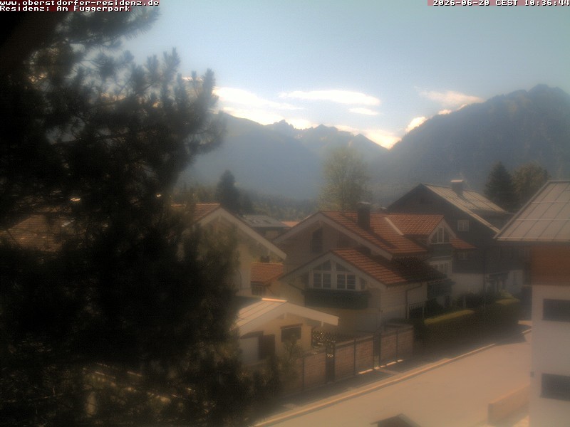 Archiv Foto Webcam Oberstdorfer Residenz