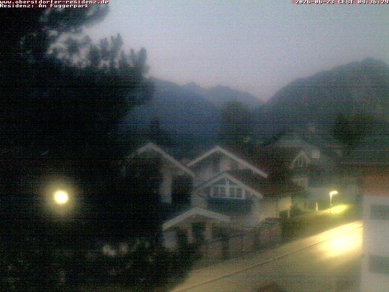 Archived image Webcam Oberstdorf holiday apartment