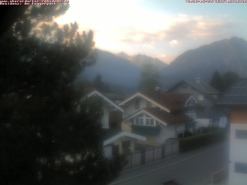 Archived image Webcam Oberstdorf holiday apartment
