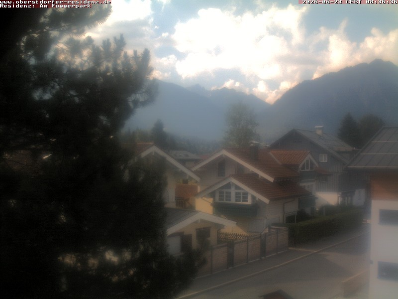 Archived image Webcam Oberstdorf holiday apartment