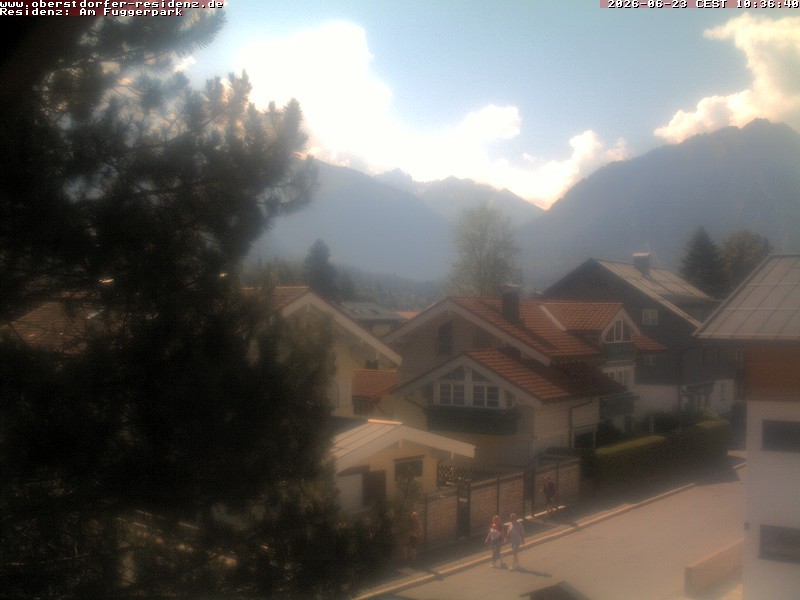 Archived image Webcam Oberstdorf holiday apartment