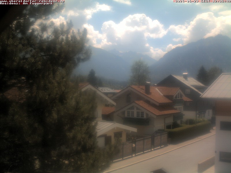 Archived image Webcam Oberstdorf holiday apartment
