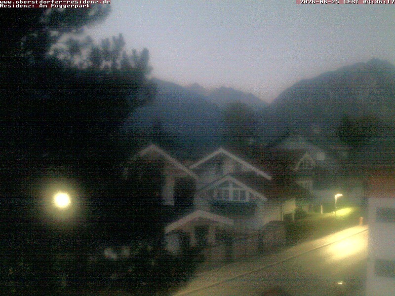 Archiv Foto Webcam Oberstdorfer Residenz