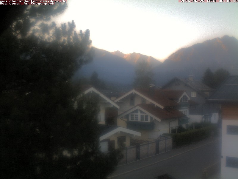 Archiv Foto Webcam Oberstdorfer Residenz