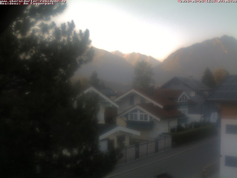 Archiv Foto Webcam Oberstdorfer Residenz