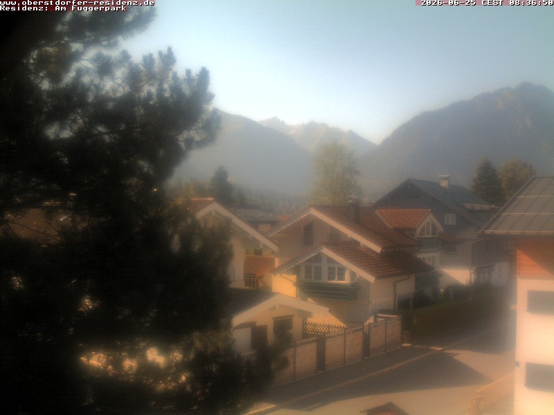 Archiv Foto Webcam Oberstdorfer Residenz