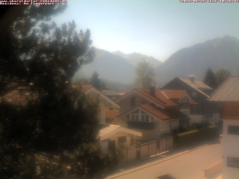 Archiv Foto Webcam Oberstdorfer Residenz