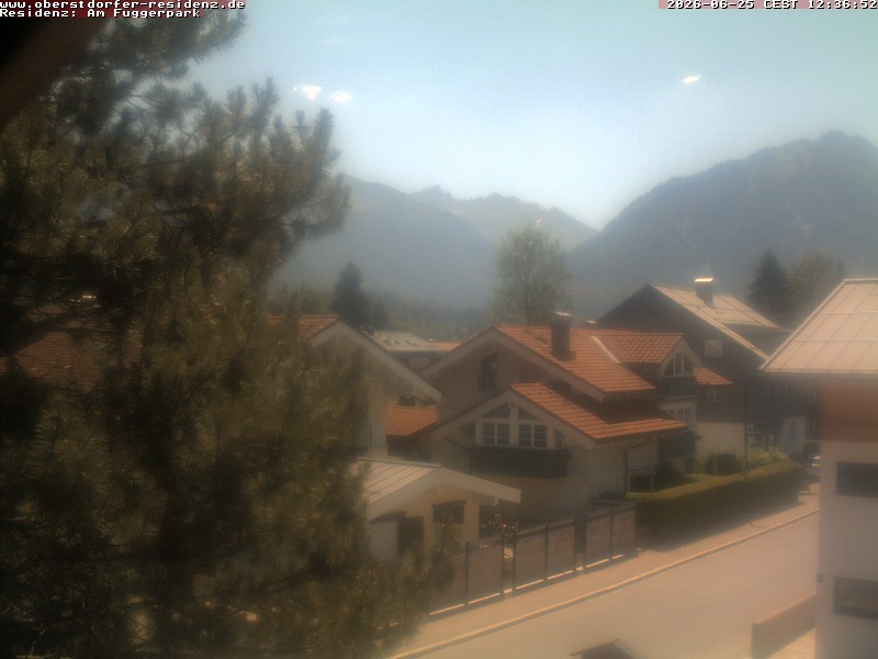 Archiv Foto Webcam Oberstdorfer Residenz
