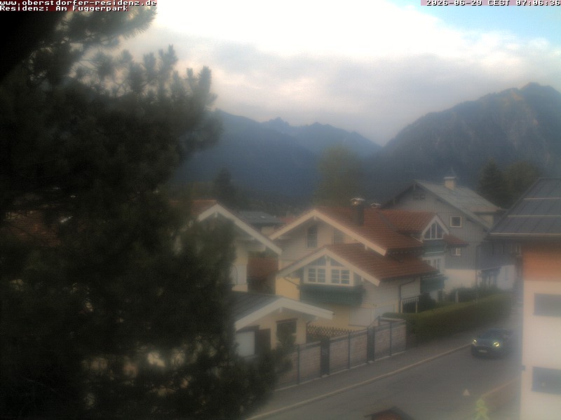 Archived image Webcam Oberstdorf holiday apartment