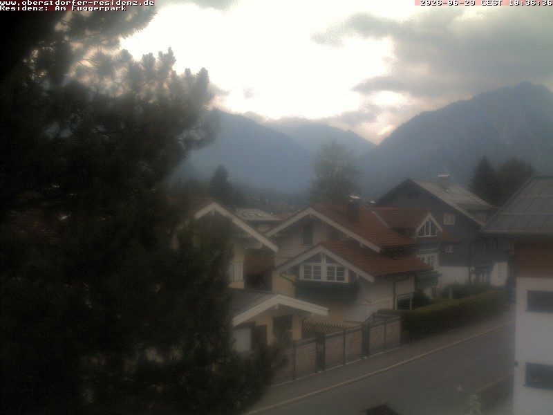 Archived image Webcam Oberstdorf holiday apartment