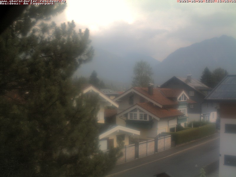 Archived image Webcam Oberstdorf holiday apartment
