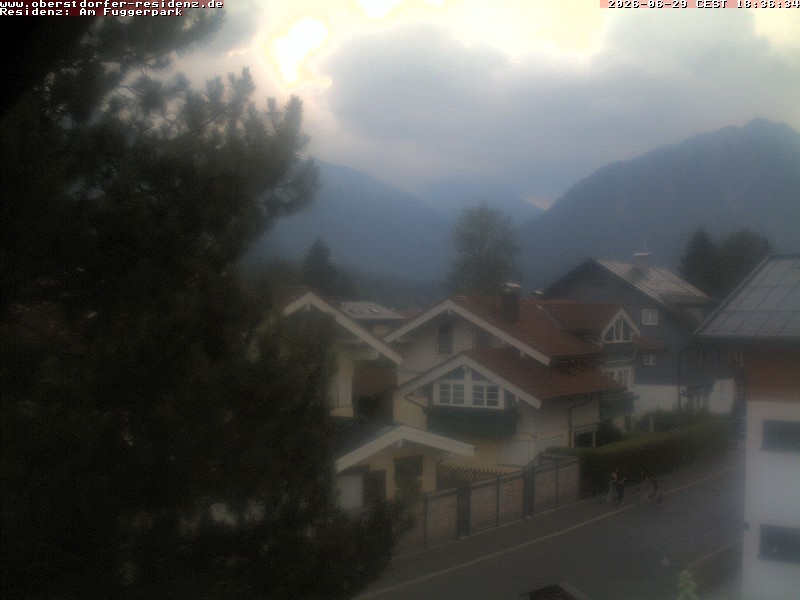 Archiv Foto Webcam Oberstdorfer Residenz