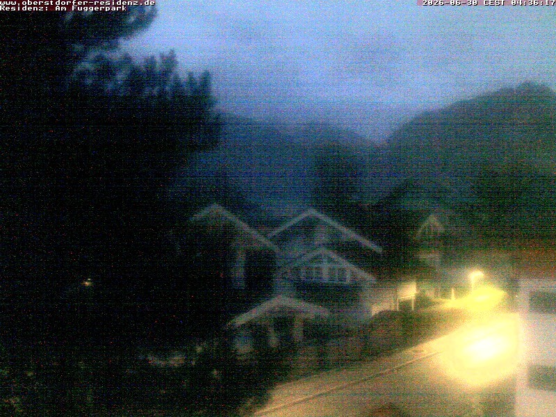 Archived image Webcam Oberstdorf holiday apartment