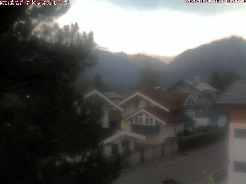 Archived image Webcam Oberstdorf holiday apartment