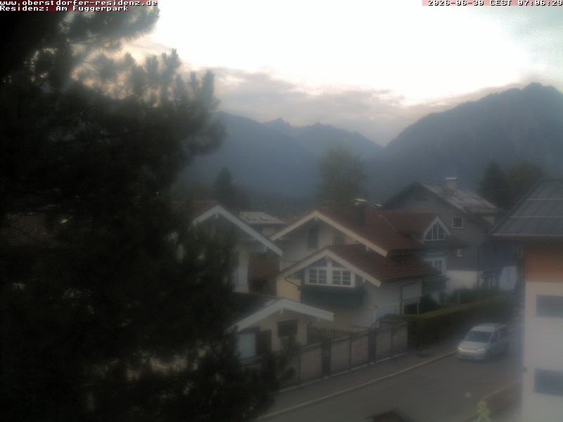Archived image Webcam Oberstdorf holiday apartment