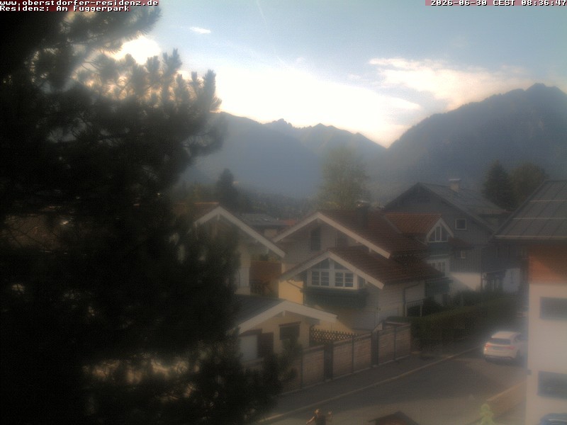 Archived image Webcam Oberstdorf holiday apartment