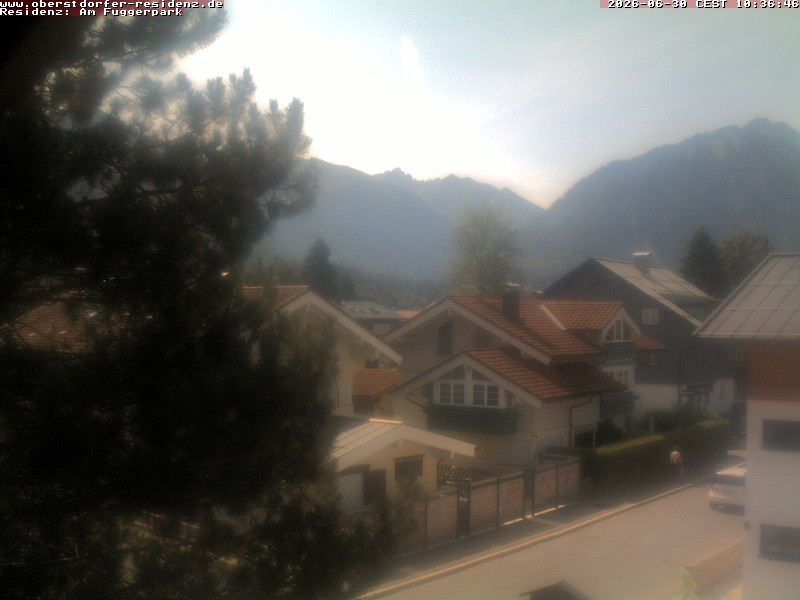 Archived image Webcam Oberstdorf holiday apartment