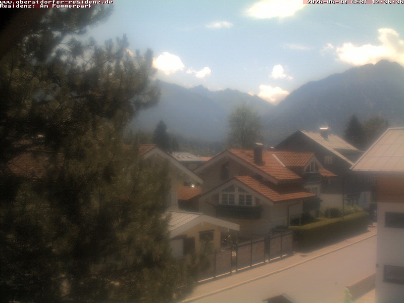 Archived image Webcam Oberstdorf holiday apartment