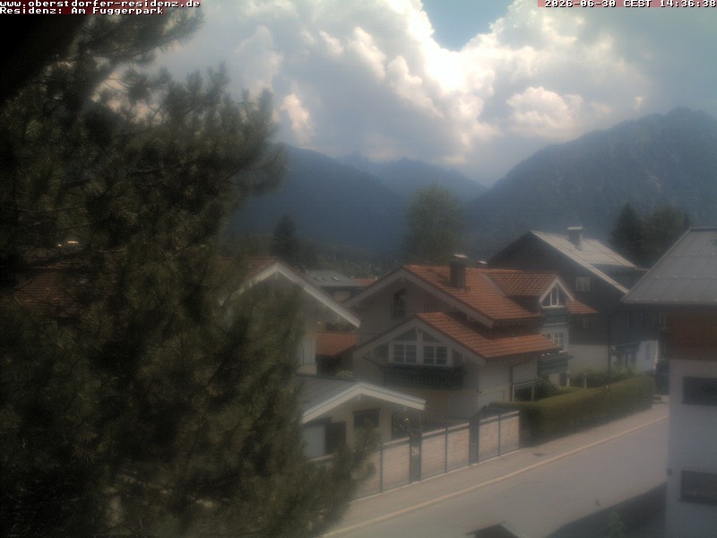 Archiv Foto Webcam Oberstdorfer Residenz