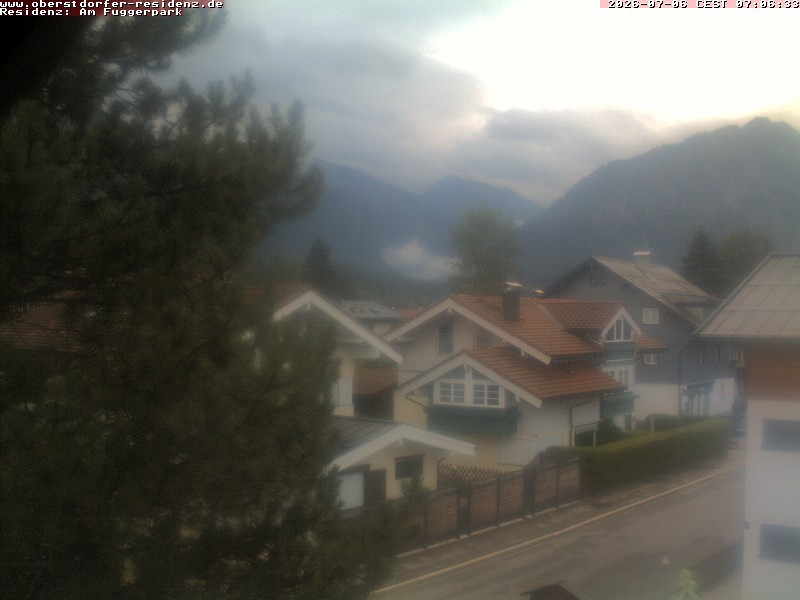 Archiv Foto Webcam Oberstdorfer Residenz