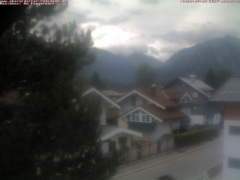 Archiv Foto Webcam Oberstdorfer Residenz