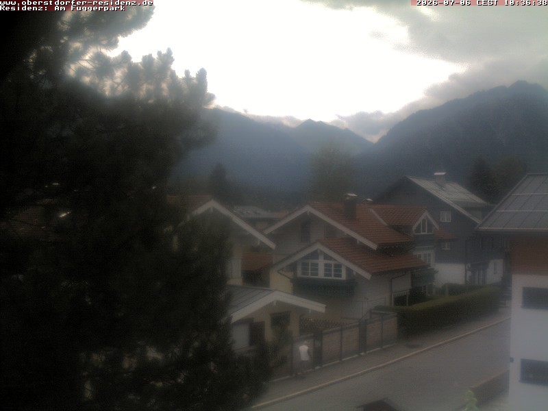 Archiv Foto Webcam Oberstdorfer Residenz