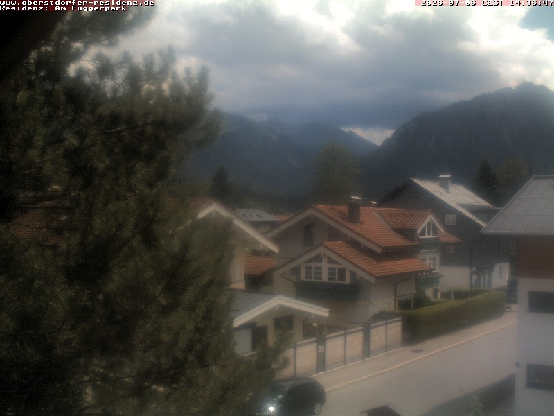 Archiv Foto Webcam Oberstdorfer Residenz