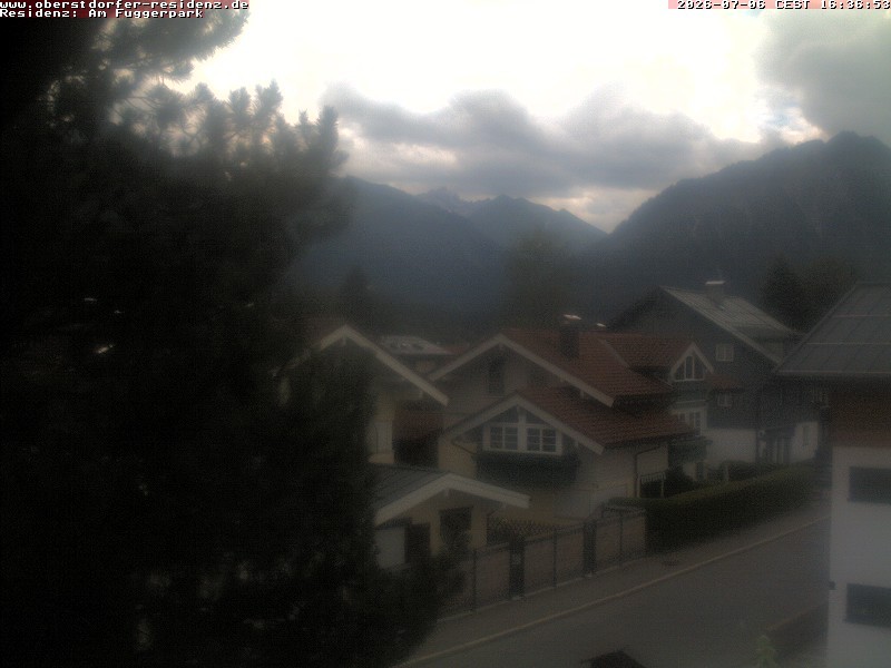 Archiv Foto Webcam Oberstdorfer Residenz