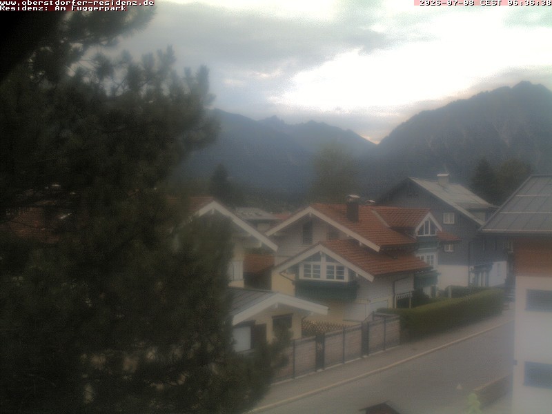 Archiv Foto Webcam Oberstdorfer Residenz