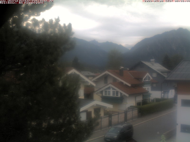 Archiv Foto Webcam Oberstdorfer Residenz