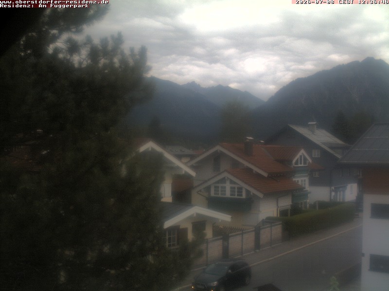 Archiv Foto Webcam Oberstdorfer Residenz
