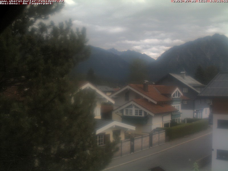 Archiv Foto Webcam Oberstdorfer Residenz