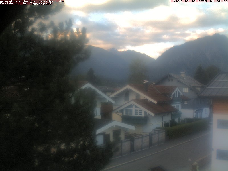 Archiv Foto Webcam Oberstdorfer Residenz