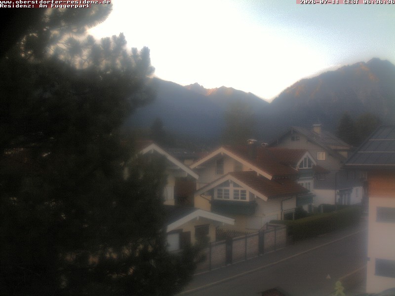 Archiv Foto Webcam Oberstdorfer Residenz