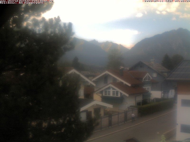 Archiv Foto Webcam Oberstdorfer Residenz